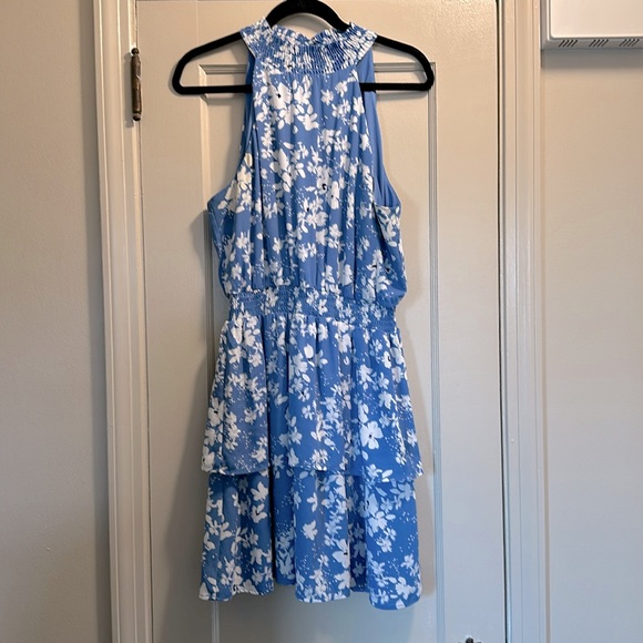 Women’s High Neck Floral Dress - Picture 1 of 5